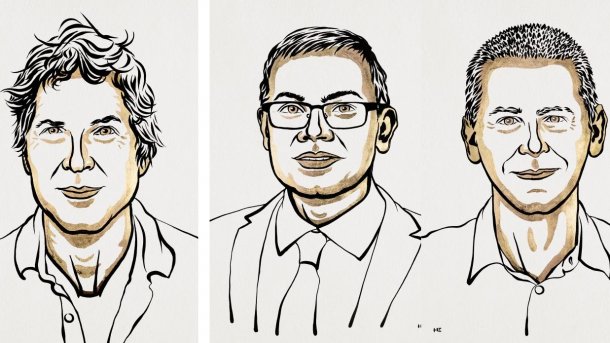 Die Nobelpreisträger in Zeichnungen