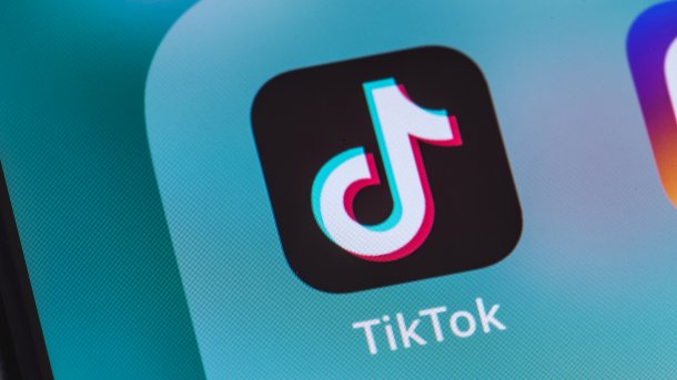 Tiktok-App auf Smartphone