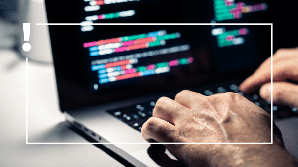 Aufmacher Hände mit Laptop