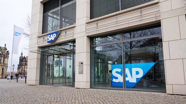 SAP-Zeichen an einem Haus