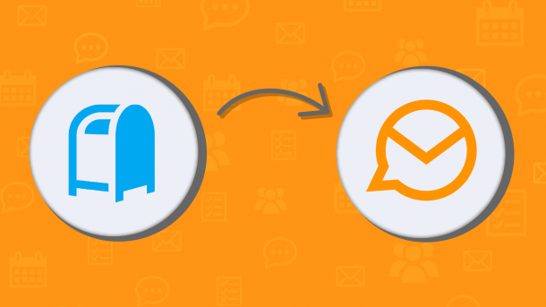 Postbox und eM Client Logos