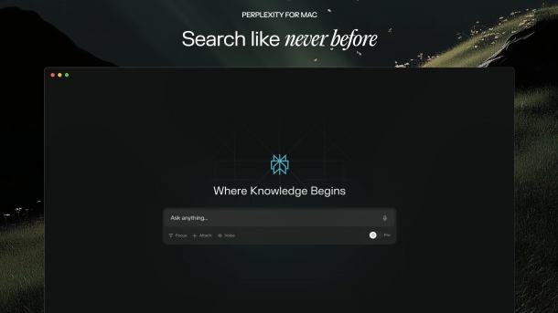 Perplexity auf dem Mac