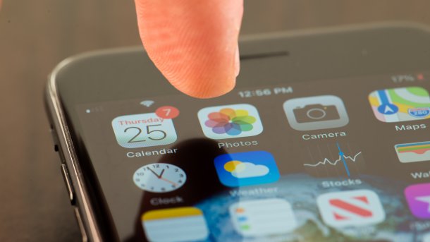 Fotos-App auf dem iPhone