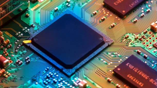 Chip on mainboard