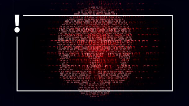 Cyber,Hacker,Attack,Background,,Skull,Vector