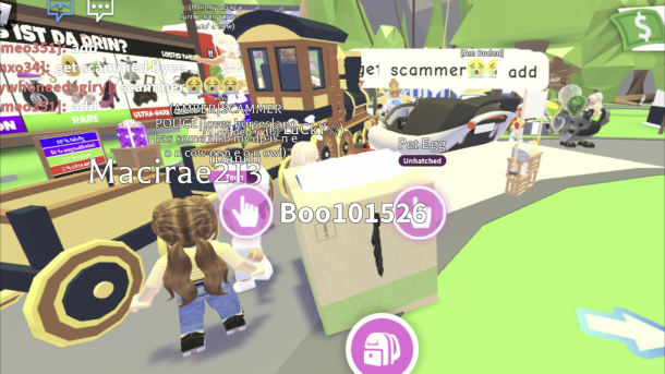 Roblox in-game scene