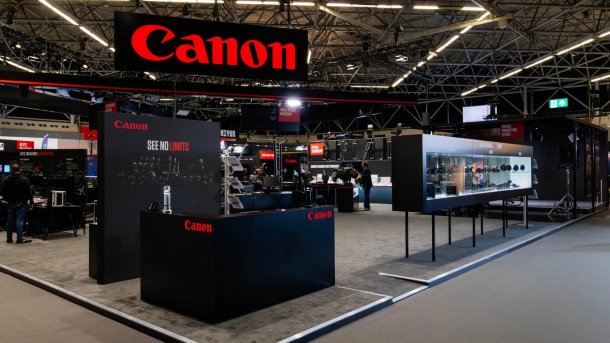 Canon Messestand