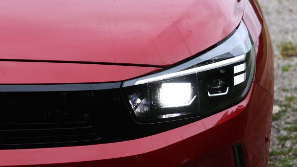 Opel Corsa headlights