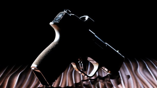 Rote und blaue Polizeisirenen