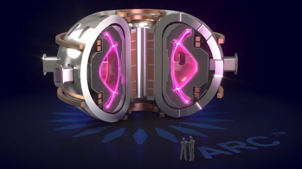 Grafik des geplanten Fusionsreaktors