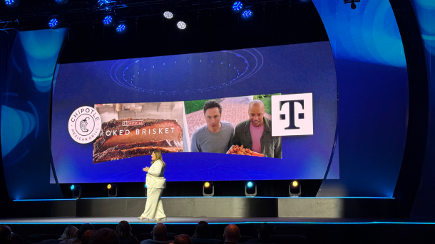 Aufnahme der Disney-Präsentation