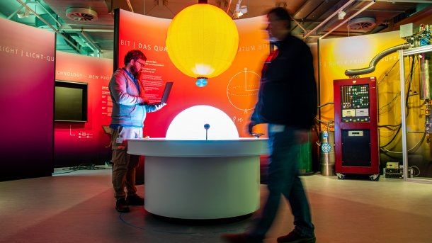 Ausstellung Quantencomputer