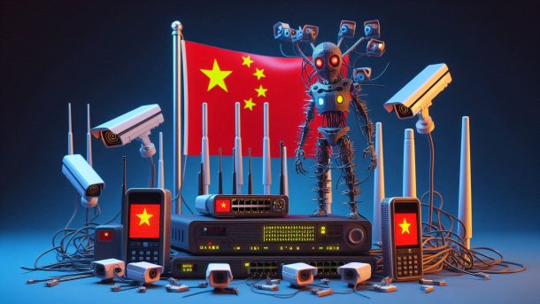 IP-Kameras, NAS-Systeme und Router sind von aus China gelenkter Malware befallen