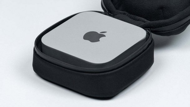 Mac mini to go: New bag for the M4 | heise online Mac mini to go: New bag for the M4 | heise online