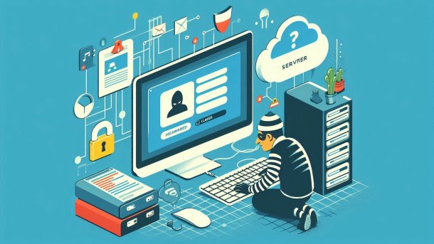 A criminal tries to crack the encryption/login of a computer