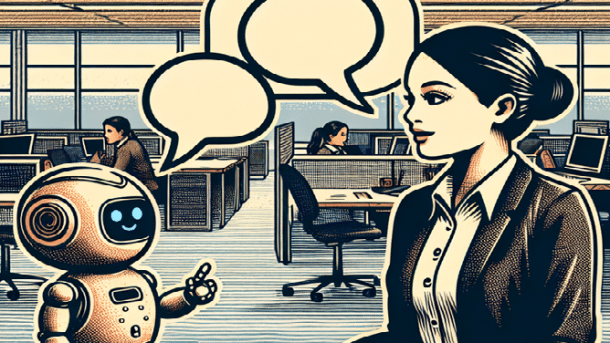 Kommunikation zwischen LLM und Mensch