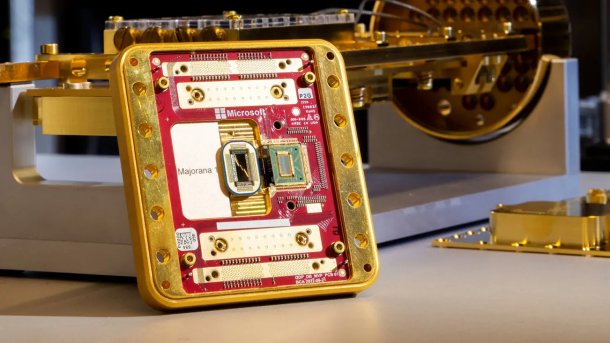 Microsoft's quantum processor Majorana 1