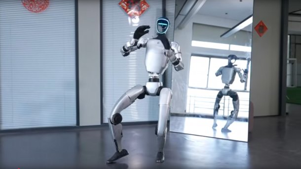 Unitree G1 Roboter tanzt