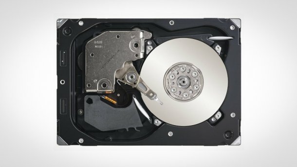 Seagate Cheetah X15 Festplatte geöffnet
