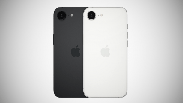 iPhone 16e in seinen zwei Farben