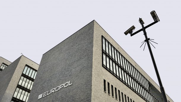 Europol building in The Hague