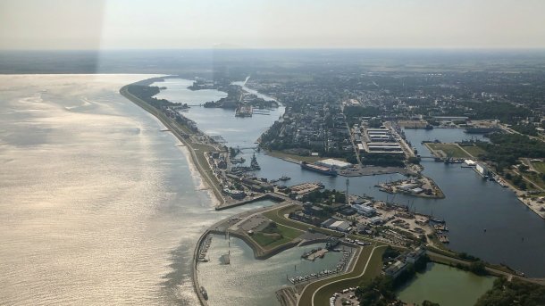 Luftbild von Wilhelmshaven