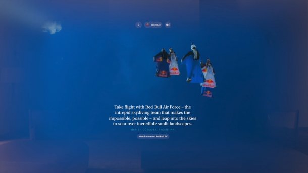 Neue Spatial Gallery auf der Vision Pro