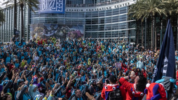 Menschenmenge auf Blizzcon