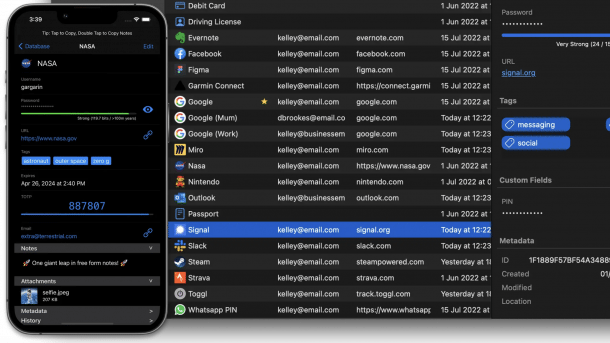 Strongbox on iPhone and Mac