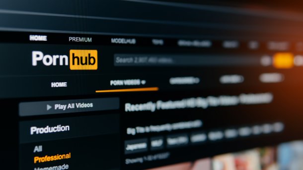 Blick auf Pornhub