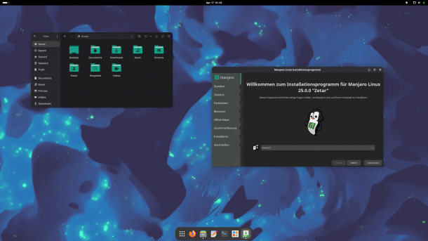 Manjaro Gnome 25.0