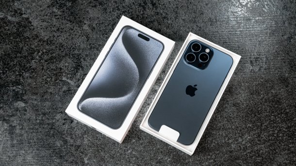 iPhone with packaging