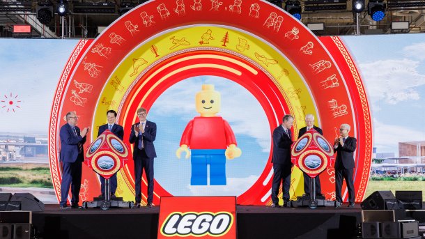 Eröffnung der Lego-Fabrik in Vietnam