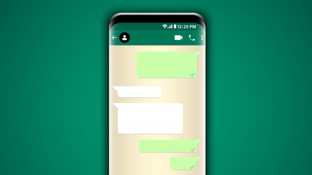 Whatsapp, schematische Darstellung