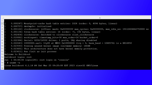 Linux läuft im Excel-Sheet