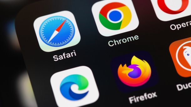 Icons verschiedener Internetbrowser