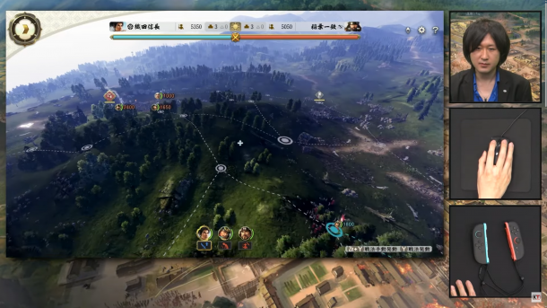 Videospiel wird auf Switch 2 mit Maus gesteuert