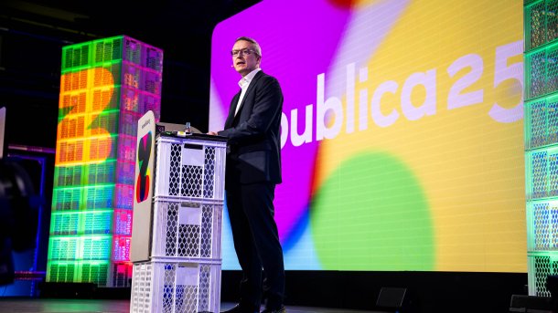 Federal Digital Minister Karsten Wildberger at the re:publica