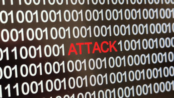 Zeros and ones, hidden underneath is the character string ATTACK