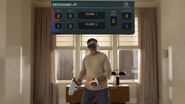 Vision Pro mit Sonys Spatial-Controller