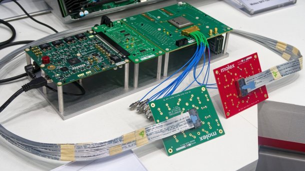 Molex cable connector for PCI Express 7.0