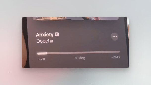 Mix function in Apple Music