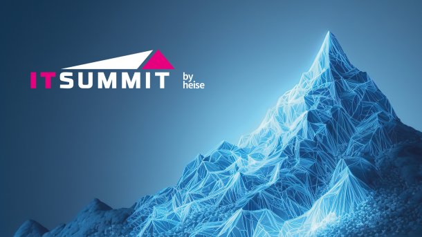 Berg mit Schriftzug IT Summit
