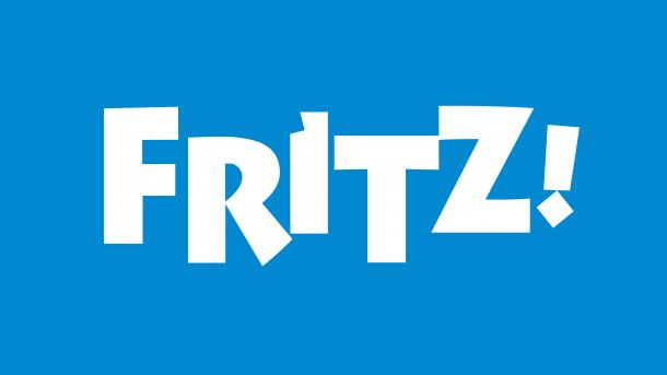 Fritz logo against a blue background