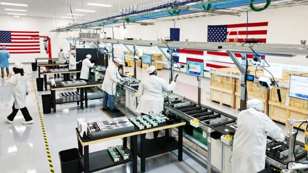 Apple's server production in Houston