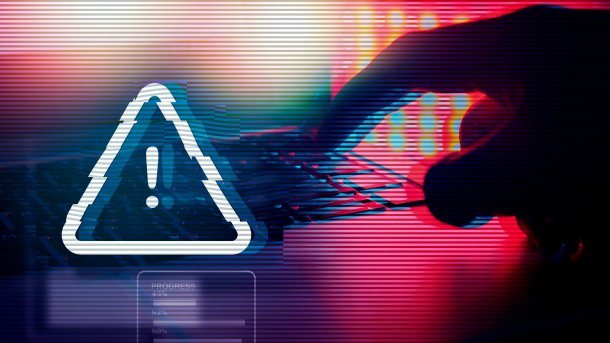 Nullen und Einsen, darunter versteckt sich die Zeichenkette ATTACK