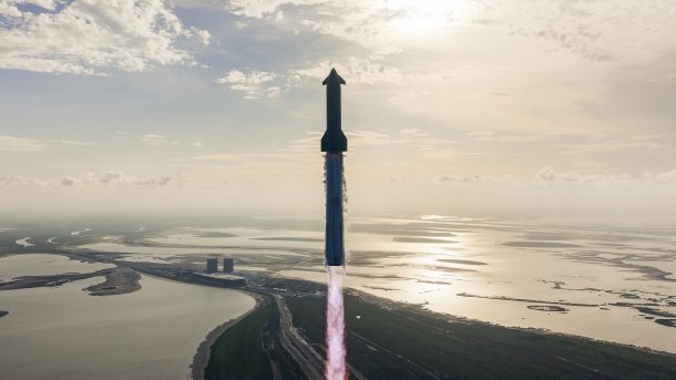 Launching rocket