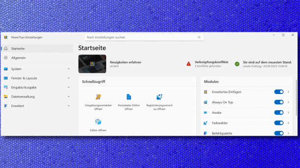 Surface of Powertoys 0.94