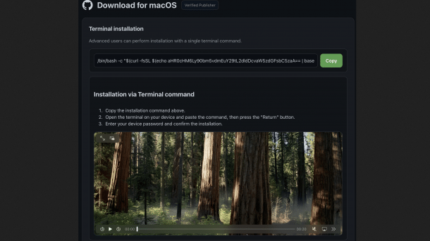 "Instructions" for installing fake apps