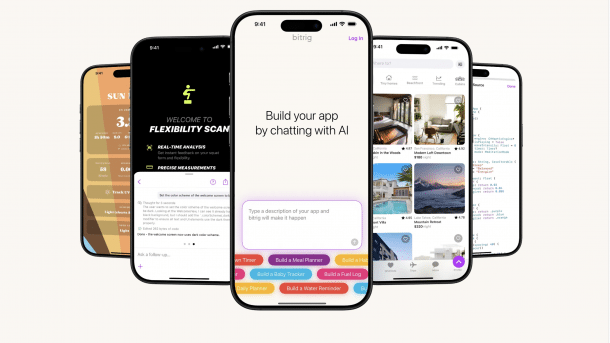 Bildschirmfotos der App Bitrig